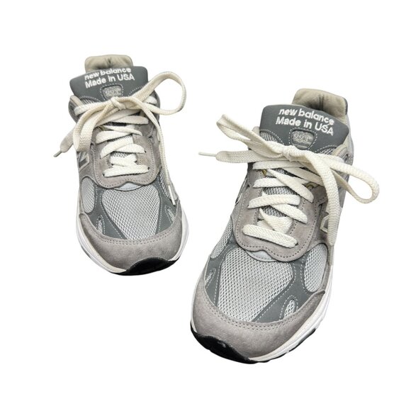 New Balance 993 Gray Suede Women's Sneakers WR993GL Made In USA, Size 9 - Picture 3 of 10